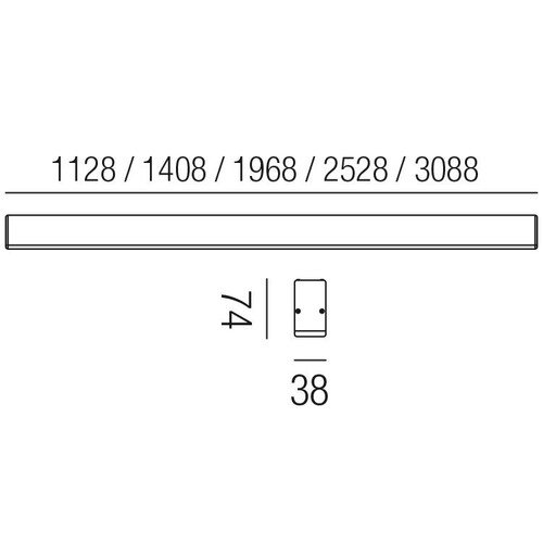 67612/113-AWW Leuchtwurm Modul    BRIGHT PRISMA stratusgrau/Direkt  und Indirekt Produktbild Additional View 1 L