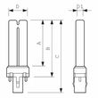 871150064248680 Philips Lampen TUV PL S 5W 2P Produktbild Additional View 2 S