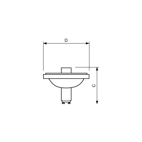 871829168952200 Philips Lampen MASTERC CDM R111 Elite 35W/930 GX8.5 40D Produktbild Additional View 2 L