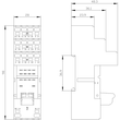 LZS:PT7874P Siemens STECKSOCKEL FUER PT RELAIS 4 WECHSLER, Produktbild Additional View 2 S