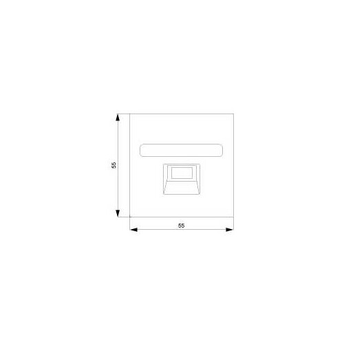 5TG1 228  SIEMENS Abdeckung UAE carbonmetallic Produktbild Additional View 1 L