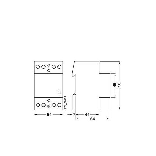 5TT5840-0 Siemens INSTA SCHUETZ 4S AC230V 40A Produktbild Additional View 1 L