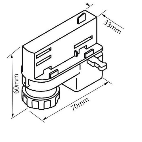 107601 Isoled 3-Phasenadapter weiß Produktbild Additional View 1 L