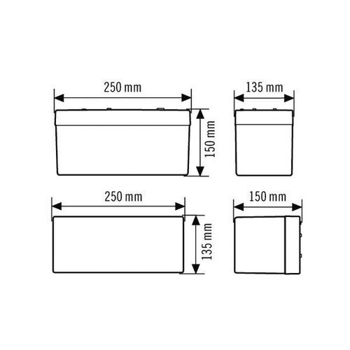 EN10026836 Esylux SLB LED Notleuchte Produktbild Additional View 1 L
