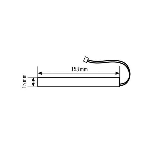 EN10077401 Esylux SLX Akku SLX 3,6V 800 mAh Produktbild Additional View 1 L