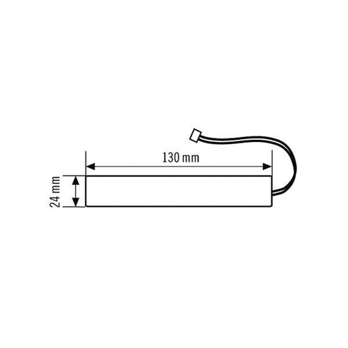 EN10077418 Esylux ELX Akku ELX 3,6V 1800mAh Produktbild Additional View 1 L