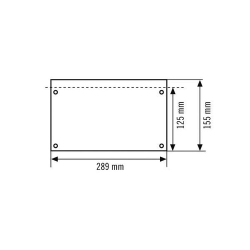 EN10079061 Esylux Piktogramm Scheibe 24 einseitig links Produktbild Additional View 1 L