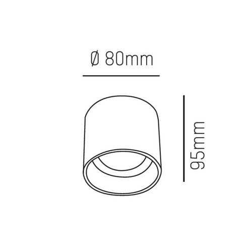 305-602527w Molto Luce Aeon Small Round LED 6,2W 2700K 45° Produktbild Additional View 1 L