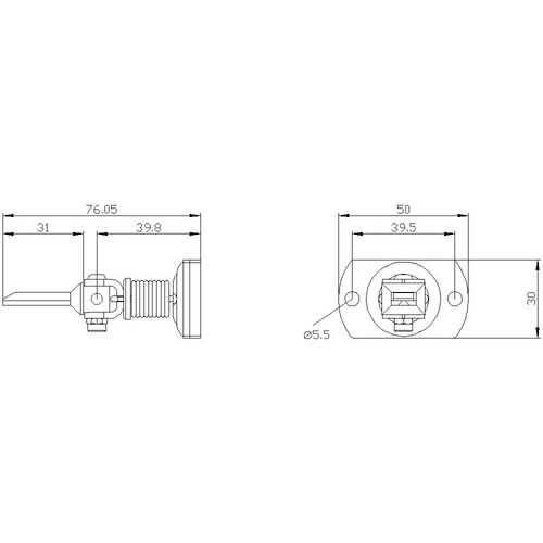 3SE5000-0AV05 Siemens GETR. BETAETIGER UNIVERSAL FUER POS.3SE5 Produktbild Additional View 1 L