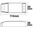 112669 Isoled Trafo 12V/AC 0-105VA dimmbar Produktbild Additional View 1 S