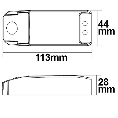 112669 Isoled Trafo 12V/AC 0-105VA dimmbar Produktbild Additional View 1 L