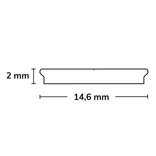 112433 Isoled Alu-Kühlstreifen 2000mm Produktbild Additional View 1 L