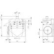 3SE5242-0CC05 Siemens POS.KUNST.BREIT,SPRUNG 1S/1OE,TEFLON Produktbild Additional View 2 S