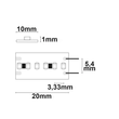 112709 Isoled LED CRI942-Flexband 24V 22W IP20 NW 1 Rolle = 5M Produktbild Additional View 2 S