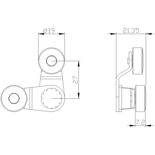 3SE5000-0AT01 Siemens Gabelhebel für 3SE51 Produktbild Additional View 1 L