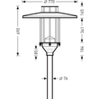 10137937 Trilux 9821 RB6L/1200-740 2G1S ET Oberlicht-Laterne Produktbild Additional View 3 S