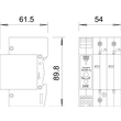 5096413 Obo V20 C U 2 AS Unterteil V20 und V25 mit Akustiksignalisierung Produktbild Additional View 1 S