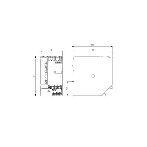 6EP1434-2BA20 Siemens Sitop PSU300S 10A Produktbild Additional View 2 L