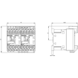 3RA2318-8XB30-2AB0 Siemens Wendekombination AC-3, 7,5kW/400V AC24V Produktbild Additional View 3 S