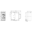 3RT2036-1AF00 Siemens SCHUETZ,AC3:22KW/ 400V, 1S+1OE, AC 110V 50HZ, 3POL, BGR. S Produktbild Additional View 2 S