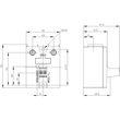 3RF2030-1AA02 Siemens Halbleiterrelais 3RF2, 1-phasig, B=45mm, 30A 24-230V/24V Produktbild Additional View 3 S