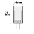 112512 Isoled G4 3,5W ww LED Leuchtmittel Produktbild Additional View 2 S