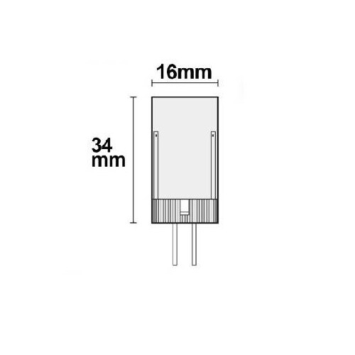 112512 Isoled G4 3,5W ww LED Leuchtmittel Produktbild Additional View 2 L