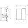 3RF2310-1AA04-0KN0 Siemens Halbleiterschütz AC51 10A 48-460V/24V DC Produktbild Additional View 3 S