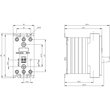 3RF2410-1AC55 Siemens Halbleiterschütz 3RF2, 3-ph. AC51 10A 48-600V/230V AC3-P Produktbild Additional View 3 S