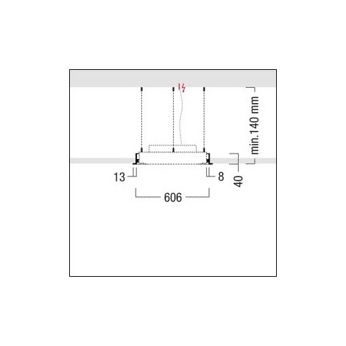 42184856 Zumtobel Onda2 D590 LED3600-840 Produktbild Additional View 1 L