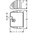 4052899325555 Osram OT CABLE CLAMP F STYLE UNV1 Produktbild Additional View 1 S