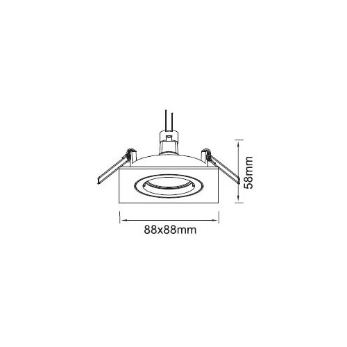 8-42366hv Tecnico SERIE 4236 HV EB STRAHLER schwarz  1x QPAR 16 50W GU10 Produktbild Additional View 1 L