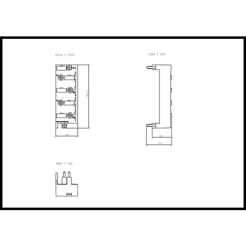 6ES7194-4CA00-0AA0 Siemens ET200PRO, CM IO 4 X M12 Produktbild Additional View 2 L