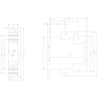 3RS1000-1CK10 Siemens Temperatur- Überwachungsrelais PT100, B=22,5mm 0-10 Produktbild Additional View 2 S