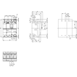 3VA2225-5HL42-0AA0 Siemens MCCB_IEC_BG250_250A_4P_55KA_ETU3_LI Produktbild Additional View 2 S