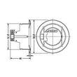 2851-8301 Wago DALI MSENSOR 02 5DPI 41RC (DECKENEIN Produktbild Additional View 1 S