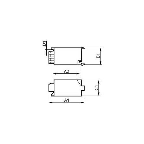 93068230 Philips Lampen SND 58 220 240V SON/MH 35-600W Zündgerät Produktbild Additional View 1 L