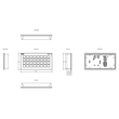 6AV3688-3EH47-0AX0 Siemens HMI KP32F PN, Key Panel, 32 Kurzhubtasten mit mehrfar Produktbild Additional View 2 S