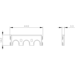 3RU2926-3BJ21 Siemens Berührungsschutzabdeckung für 3RU21 ein Produktbild Additional View 2 S