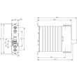 3RF2320-1AA04 Siemens Halbleiterschütz 3RF2, 1 ph. AC51 20A 48 460V/24V DC Produktbild Additional View 2 S