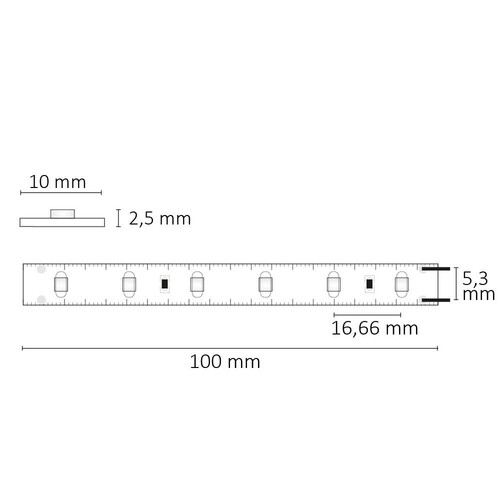 112248 Isoled LED SIL730 Flexband, 24V, 4,8W, IP20, warmweiß Produktbild Additional View 2 L