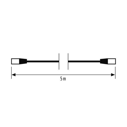 EQ10019890 Esylux CA C Patch Cable RJ45 5.0 red Verbindungskabel (rot) RJ45 für Produktbild Additional View 1 L