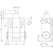 3SE5122-0BC02 Siemens Positionsschalter, Metallg. 56mm breit, 1S/1Ö Schleichkont Produktbild Additional View 3 S