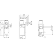 3SE5232-0HU21 Siemens Scharnierschalter Kunststoffgeh., 31mm, EN50047 Produktbild Additional View 3 S