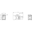 3SU1100-2BF60-3MA0 Siemens Knebelschalter, beleuchtbar, 22mm, rund Produktbild Additional View 3 S