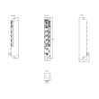 6ES7141-6BF00-0AB0 Siemens ET 200ECO PN, 8 DI DC24V, 4xM12, Doppelbelegung, IP67 Produktbild Additional View 2 S