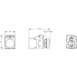 3SU1153-6AA60-1AA0 Siemens Leuchtmelder, 22mm, rund, Metall, hochglanz, weiß, Li Produktbild Additional View 3 S