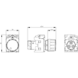 3SU1200-2PT10-1AA0 Siemens Potentiometer, 22mm, rund, Kunststoff,  Produktbild Additional View 3 S