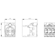 3SU1501-1AG20-1NA0 Siemens Halter für 3 Module, 1S, 1S, LED-Modul, rot, AC/DC 6 Produktbild Additional View 3 S