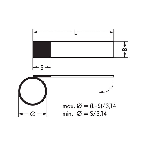 211-151 Wago Etiketten auf DIN-A4-Bogen Produktbild Additional View 1 L
